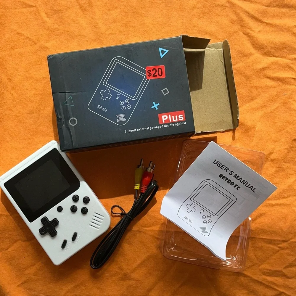 Plus Handheld Game Console - White